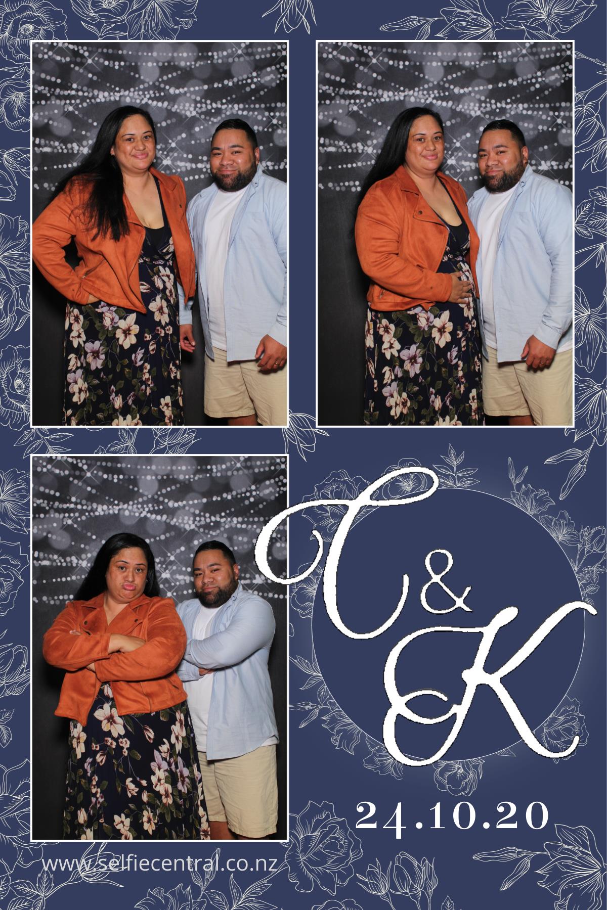 Christopher & Kataraina's wedding | View more photos from the event at gallery.photobooth.co.nz/u/SelfieCentral/Christopher-Katarainas-wedding